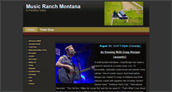 Desktop Screenshot of musicranchmontana.net